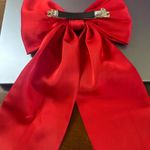 Red Hair Bow Gameday Photo 0