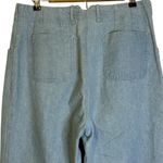 Silvercord Vintage High Waist Pleated Front Tapered Leg Jeans 100% Cotton 80s 14 Blue Photo 6