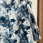 Universal Standard x Erdem Kalina Short Sleeve Ruffle Shirt Photo 4