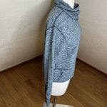 Lululemon Pullover Womens 4 Heathered Blue Fleece Ready To Rulu Funnel Neck Photo 8