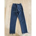 Levi's  - Distressed Ripped Jeans in Black Wash Photo 3