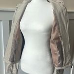 Bernardo vegan leather jacket with zippered pockets Cream Size Small Photo 4