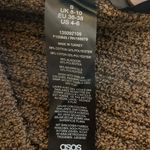 ASOS  Design Knitted Button Down Vest Dress Textured Stitch Womens Size Small Photo 4