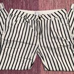 Forever 21 Black And White Striped Pants  Photo 0