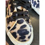 Superga  2750 FANVELVET Sneaker‎ Leopard Velvet Print Tan Black size EU 38 US 7.5 Photo 5