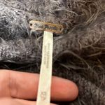 Free People  light as a feather fuzzy gray hoodie soft sz XS oversized cut Photo 7