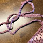 NWT Francesca's Mi Ami Crochet Halter Top Open Knit Medium Pink Photo 6