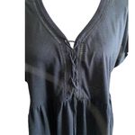 Torrid NWOT- Adorable black babydoll top Photo 3