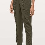 Lululemon Olive Green Dance Studio Joggers size 2 Photo 0