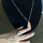 Contemporary Jewelry Set Necklace, ring and bracelet Silver Photo 7