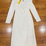 DUNDAS bride wool Ivory Long sleeve NWT Carter Cut Photo 13