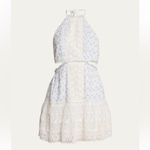 Love Shack Fancy KESIA Embroidered Lace Halter Floral Midi Dress - Size P … Photo 5