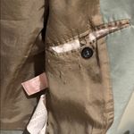 Helmut Lang  olive green cropped blazer Photo 6