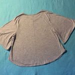 Justice  top butterfly sleeves, sequins, round neck NEW size 18 Photo 3