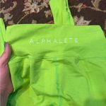 Alphalete  Neon Green Leggings Photo 1
