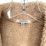 JODIFL Tartan Red Plaid Sherpa Lined Vest Jacket Photo 3