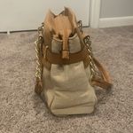 Apt. 9 NWOT Tan and ivory gold chain bag Photo 1