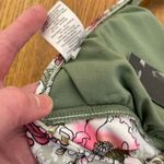 Mossimo Supply Co NEW NWT MOSSIMO Ring Halter Triangle Bikini Top Green Pink White Floral JRS ? XL Photo 13