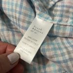 Frank & Eileen Linen Button Down Size Small Blue Photo 8