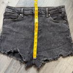 Kendall + Kylie High Rise Drifter Shorts Black Acid Wash Photo 11