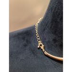 Women's Gold Crystal Statement Choker Necklace With Lobster Clasp Jewelry Photo 5