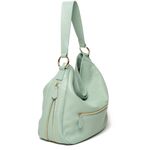Mint Leather Hobo Bag Green Photo 3