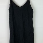 Francesca's Black Lace Mini Tank Top Dress Photo 3