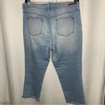 Anthropologie Pilcro patchwork light wash straight leg crop jeans size 32 Photo 4