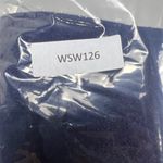 J. Peterman Navy Blue Floral Open Wrap Cardigan Sweater 100% Merino Wool Size L Size L Photo 10