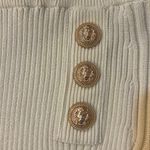 Balmain  6 Buttons Short Knit Skirt size FR 38 Photo 2