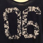 Aerie Floral 06 Tank Top in Navy/White - Size Small, Scoop Neck, Sleeveless Photo 2