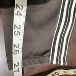 Avia Womens Athletic Leggings Black Activewear Striped Casual Medium M (8-10) Photo 9