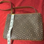 Fossil  Geometric Brown Crossbody Bag Beautiful and Very CLEAN ILove this purse Photo 3
