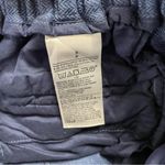 Banana Republic  Linen Blend Wide Leg Cropped Pants Blue Herringbone Size Small Photo 6