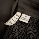 Elle Kohl’s  Poet Collared Lace Skater Mini Dress 8 Women’s Purple Black NWT Photo 5