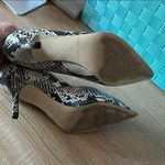 Marc Fisher Black and White Heels with Sleek Design Photo 5