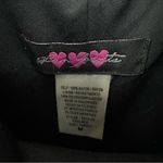 Glam Hearts V Neck Mini Pencil Sequence Dress Womens Medium Black Gold Photo 2