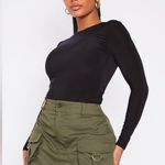 Pretty Little Thing PLT Black Long Sleeve Bodysuit Photo 1