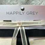 Happily Grey Black and Cream 6 Bow Clip Set Photo 9
