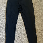 Gottex G by Black Cropped Leggings Athletic Athleisure Comfy Casual Large Medium Photo 0