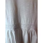 Barbour  white womens willow peplum sleeveless cotton top size 14 NWT $55 Photo 10