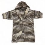 Sisters Brown Knit Ombre Short Sleeve Long Cardigan Size Medium Photo 1