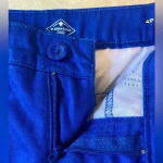 st. john's bay St John’s Bay Capris Pants Blue with some stretch 98% Cotton 2% Spandex Size 4P‎ Photo 2
