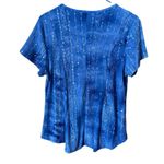 Sami & Jo  size PL V neck sequins peplum hem boho fairy core top. Photo 1