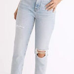 Madewell NEW  The Momjean in‎ Ellendale Wash: Raw-Hem Edition, 33 Photo 0