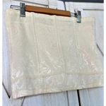 Maidenform Cream Ivory Corset Size L Large Waist Cincher Nipper Shaper Boning Photo 2