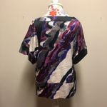 The Limited Oversized Watercolor Blouse Photo 3