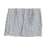 ZARA  Pleated Nautical Shell Dotted Print Mini Pencil Skirt Pockets XS Blue White Photo 6