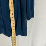 Intimissimi Long Sleeve Button Cardigan Women’s L Blue Size L Photo 5
