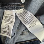 Sofia Vergara Rosa Curvy Ankle Dark Wash Denim Ripped Hem High Waisted Jeans Photo 7